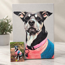 Custom Pet Portrait | Mix of Acrylic & Oil Painting Style