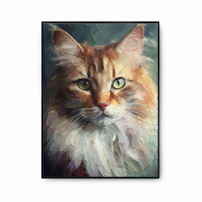 Custom Pet Portrait | Mix of Acrylic & Oil Painting Style